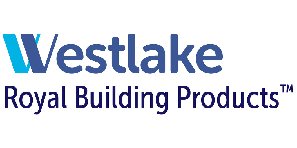 An image showing the Westlake Royal Building Products logo, which features the company name in blue and white text.